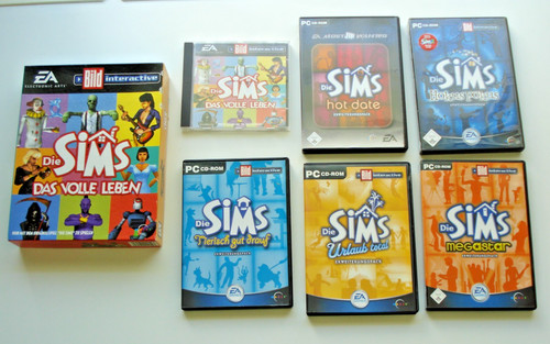 Die sims das - cd´s-, volle