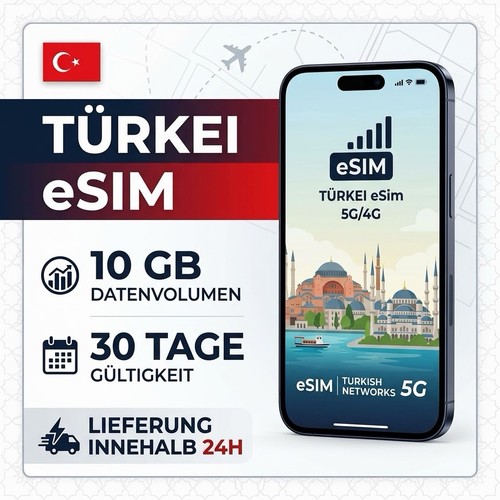 Türkei esim 10gb - 🇹🇷,